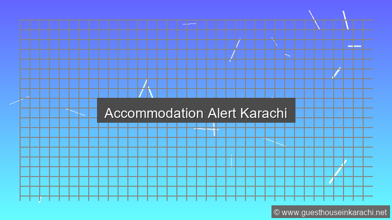 Accommodation Alert Karachi