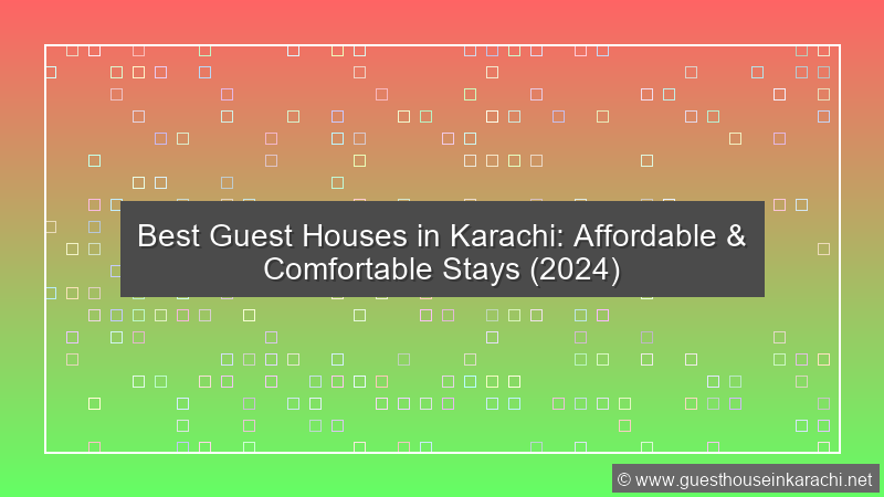 Best Guest House Karachi