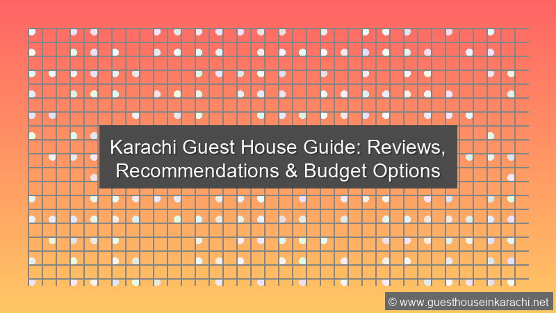 Guest House Review Karachi