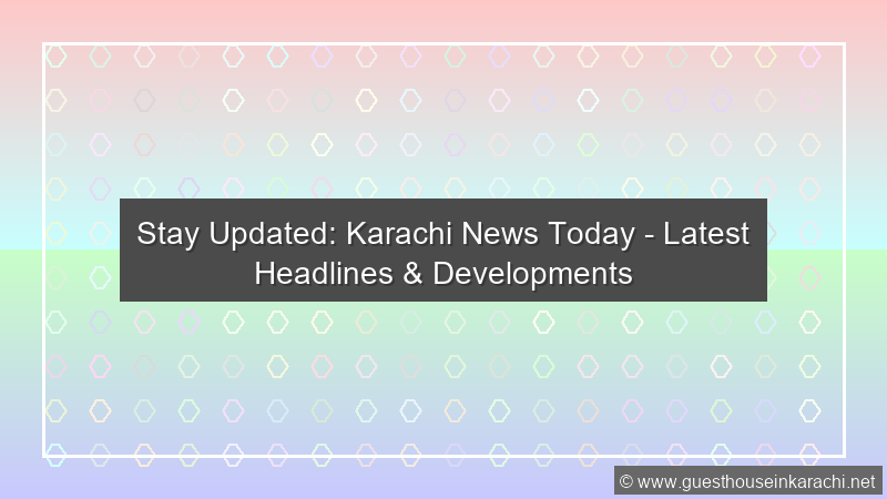 Stay News Karachi