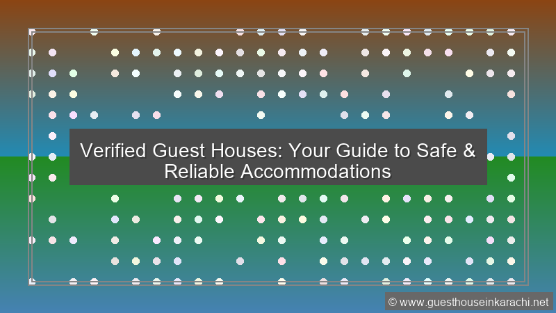 Verified Guest House