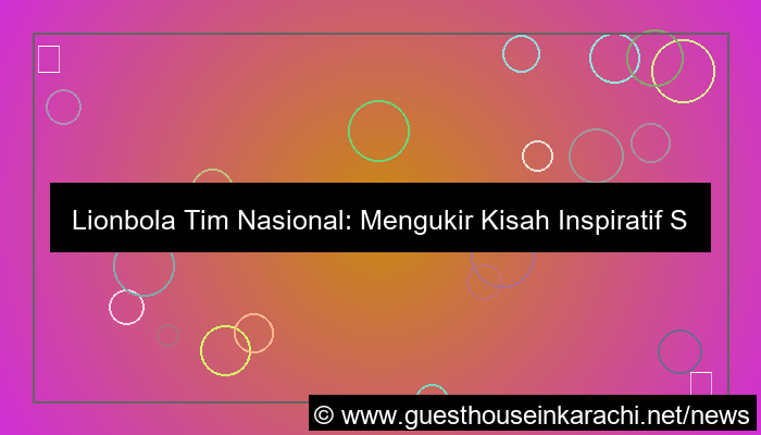 ilustrasi lionbola tim nasional