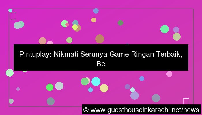 desain pintuplay game ringan