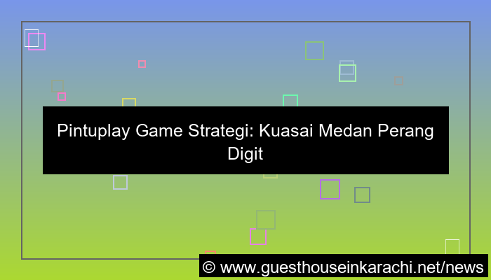 desain pintuplay game strategi