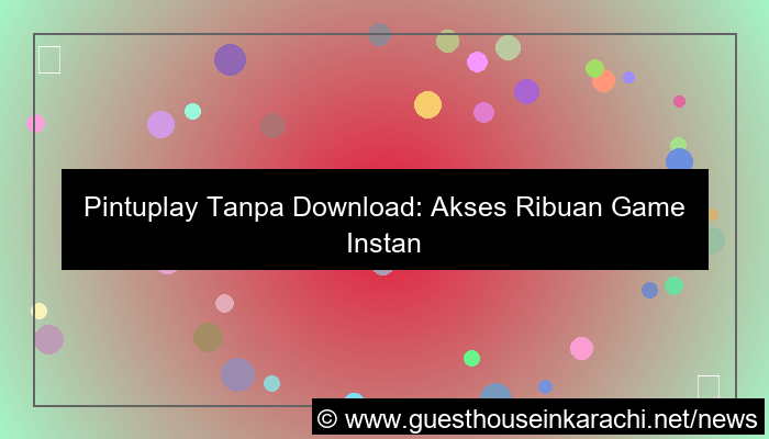 desain pintuplay tanpa download