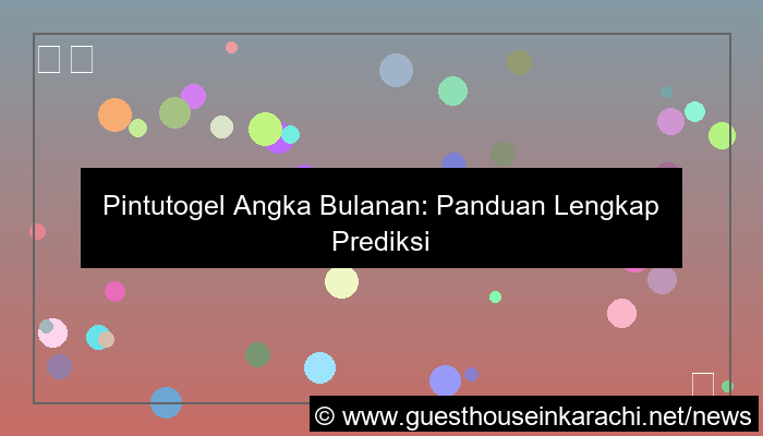 gambar pintutogel angka bulanan