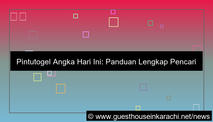 pintutogel angka hari ini