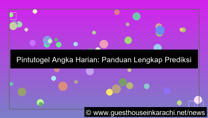 pintutogel angka harian
