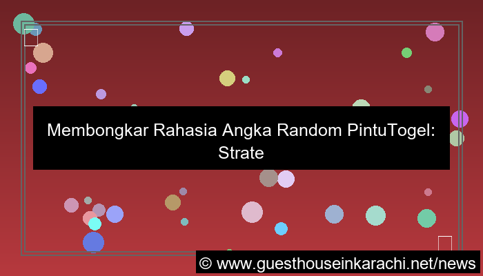ilustrasi pintutogel angka random