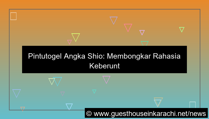 grafik pintutogel angka shio
