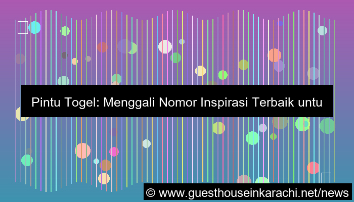 desain pintutogel nomor inspirasi