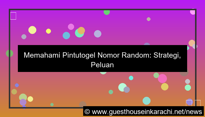 gambar pintutogel nomor random