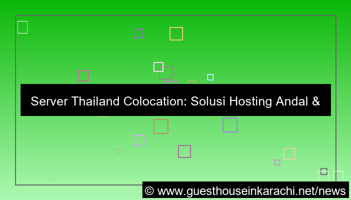 server thailand colocation