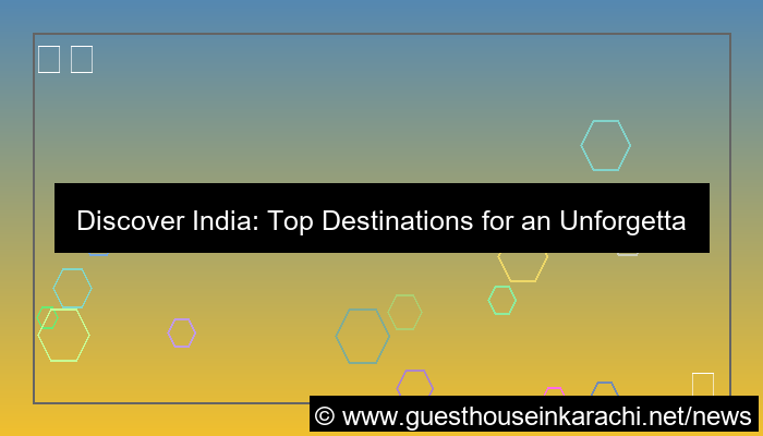 visit india destinations