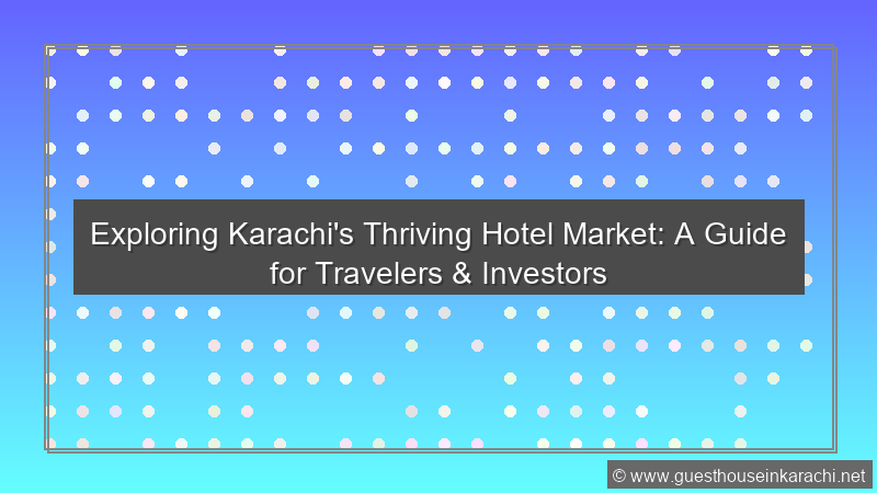 Hotel Market Karachi