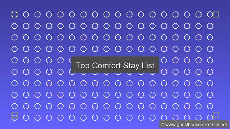 Top Comfort Stay List