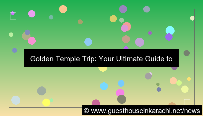 golden temple trip