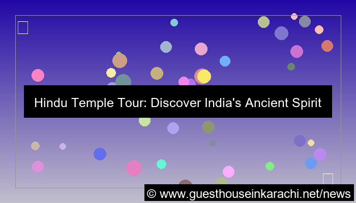 ilustrasi hindu temple tour