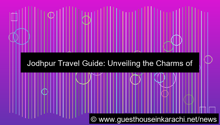 visual jodhpur travel guide