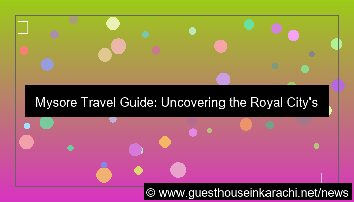gambar mysore travel guide