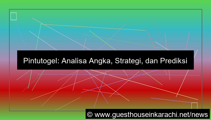 desain pintutogel analisa angka