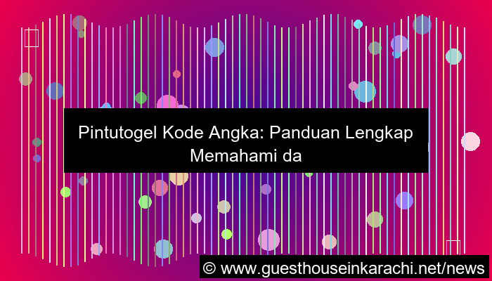 visual pintutogel kode angka