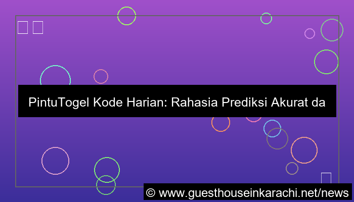 pintutogel kode harian