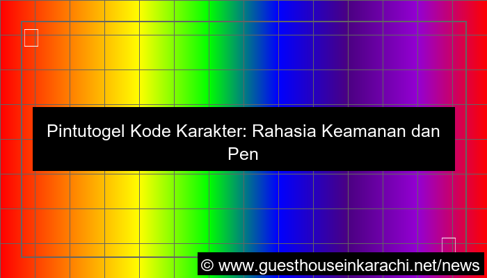 ilustrasi pintutogel kode karakter