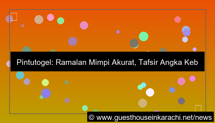 gambar pintutogel ramalan mimpi