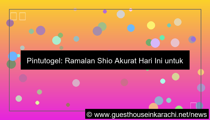 pintutogel ramalan shio