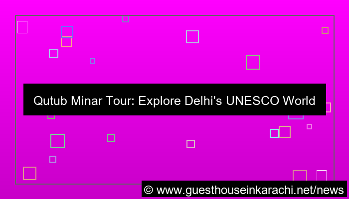 desain qutub minar tour