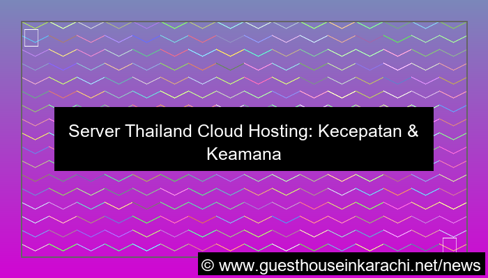 server thailand cloud hosting