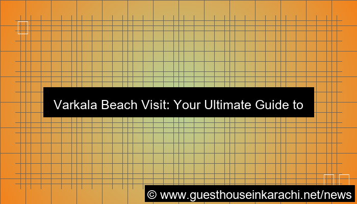 varkala beach visit