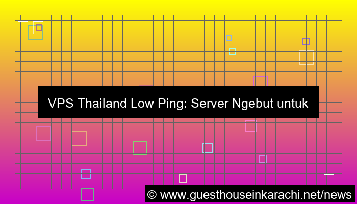 vps thailand low ping